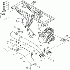 W938039 SPORTSMAN 4X4 Exhaust system sportsman 4x4  /  w938039