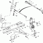 W938739 350L 6X6 A-arm / strut mounting 6x6 350l w938739