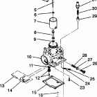 W938739 350L 6X6 Carburetor 6x6 350l w938739