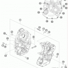 FE 570 Engine Картер двигателя