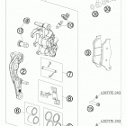 FX 450 Chassis Передний тормозной суппорт