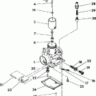 S928139 Euro Trail Boss 4x4 Carburetor assembly 350 4x4  /  w928139