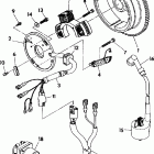 S928139 Euro Trail Boss 4x4 Magneto assembly 350 4x4  /  w928139