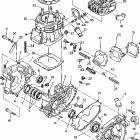 S928139 Euro Trail Boss 4x4 Crankcase and cylinder 350 4x4  /  w928139