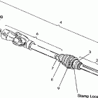 S928139 Euro Trail Boss 4x4 Cv joint 350 4x4  /  w928139