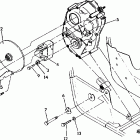 S928139 Euro Trail Boss 4x4 Rh gearcase / brakemounting 350 4x4 / w928139