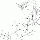 S928139 Euro Trail Boss 4x4 Shift linkage assembly norwegian 350 4x4