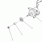 S928139 Euro Trail Boss 4x4 Fan motor 350 4x4  /  w928139