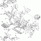 S928139 Euro Trail Boss 4x4 Frame assembly w /  racks 350 4x4  /  w928139
