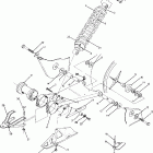S928139 Euro Trail Boss 4x4 Swing arm wld.  /  rear shock assembly 350 4x4  /  w9281...