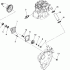 S928139 Euro Trail Boss 4x4 Water pump assembly 350 4x4  /  w928139