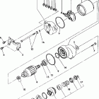 S928727 Euro Big Boss 6x6 Starting motor assembly 250 6x6  /  w928727