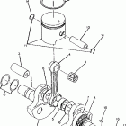 W927527 TRAIL BOSS 2X4 Crankshaft and piston 250 2x4  /  w927527