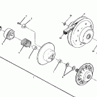 W927527 TRAIL BOSS 2X4 Driven clutch assembly 2502x4 / w927527