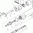 W927527 TRAIL BOSS 2X4 Starting motor assembly 250 2x4 / w927527