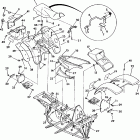 W927539 TRAIL BOSS 350L 2X4 Body assembly 350 2x4  /  w927539