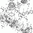 W927539 TRAIL BOSS 350L 2X4 Crankcase and cylinder 350 2x4  /  w927539