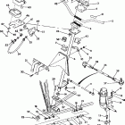 W927539 TRAIL BOSS 350L 2X4 Steering assembly 350 2x4  /  w927539