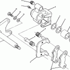 W927539 TRAIL BOSS 350L 2X4 Front brake assembly 350 2x4  /  w927539