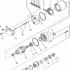 W928127 TRAIL BOSS 4X4 Starting motor assembly 250 4x4  /  w928127