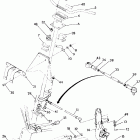 W928127 TRAIL BOSS 4X4 Steering assembly 250 4x4  /  w928127