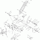 W928127 TRAIL BOSS 4X4 Swing arm wld.  /  rear shock assembly 250 4x4  /  w9281...
