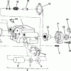 W928139 TRAIL BOSS 350L 4X4 Rear brake assembly 350 4x4  /  w928139