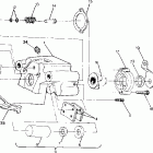 W928527 TRAIL BOSS 250 Rear brake assembly trail boss  /  w928527