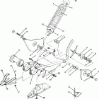 W928527 TRAIL BOSS 250 Swing arm weld.  /  rear shock assembly trail boss  /  w...