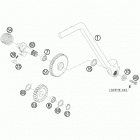 650 FE Engine Кик стартер