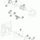 650 FE Engine Масляная система