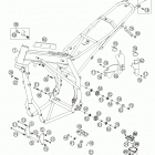 450_550_650_FE_FC_FS Chassis & Engine Frame 450-650 ref# 5 - 96
