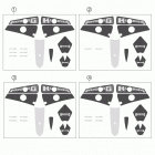 450_501_550_650 Chassis & Engine Decal 450-650