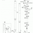 450_501_550_650 Chassis & Engine Front fork wp usd 48 450-650