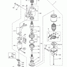 F115XA/F115LA/F115JA ПУСКОВОЙ ЭЛЕКТРОДВИГАТЕЛЬ