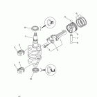 F15LPHA/F15SEHA/F15SMHA/F15LEHA/F15LMHA Коленчатый вал и Поршень