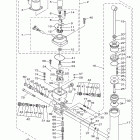 F25SEHA/F25LEA/F25SMHA/F25SEA/F25LA Power trim tilt assy