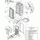 F350UCB/F350XCB Цилиндр и картер 1