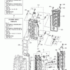 F350UCB/F350XCB Цилиндр и картер 2
