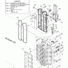 F90JA Cylinder Crankcase 2
