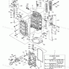 F250XA Cylinder Crankcase 1