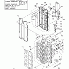 F115TXR/F115TLR/F115TJR Cylinder crankcase 2 (prd 0510 later)