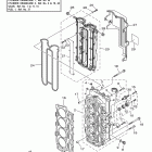 F150TLR/F150TJR/F150TXR Цилиндр и картер 2