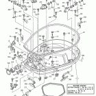 F250TUR/F250TXR Bottom cowling 1