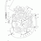VF250LA Cylinder crankcase 4