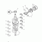 F150TJR/F150TXR/F150TLR Коленчатый вал и Поршень