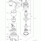 F25SMHA/F25LA/F25SEA/F25SEHA/F25LMHA/F25LEA/F25LEHA ПУСКОВОЙ ЭЛЕКТРОДВИГАТЕЛЬ