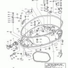 F300TUR/F300TXR Bottom cowling 1