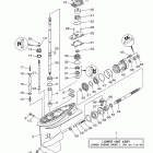 F40JEHA/F40LEHA/F40JEA/F40LA Корпус редуктора 1
