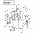 F40JEHA/F40LEHA/F40JEA/F40LA Цилиндр и картер 1